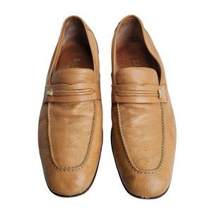Men's Dress Shoes BALLY of SWITZERLAND Salem Loafer Sz 11 M SOFT Tan Leather
